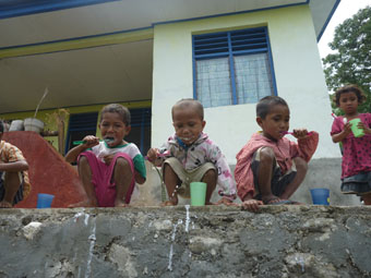 Photo of children at a TaLiHa centre