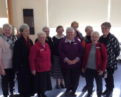 L to R: Monica Bailes, Heather McBride, Gabrielle Maree Owen, Vicky Dean, Birute Arendarcikas, Kerry Shoemark, Anne Ferguson,, Colleen Drum, Carina Morton and Marie Duffy