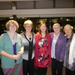 Rod Cole-Clarke, Cynthia Mulholland, Denise Fox RSM, Annie Medley, Mary-Ann Lennon RSM, Lizzie Finnerty RSM