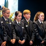 SRC Leaders: Sandev Vithanage, Lily Giles, Isabella Rossi, Jett Zealey, Layne Austen and Angus Carrick