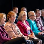 Hon Jacinta Allan MP, Sylvia Williams RSM, Kathy Ryan RSM, Marie Burke RSM, Mrs Trish Schofield, Kathleen Slattery RSM